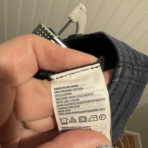 Prana Sancho Slim Pants Gray Blue Size 12 - Picture 6 of 6